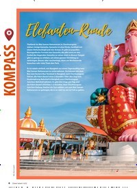 Titelbild der Ausgabe 4/2022 von Elefanten-Runde. Zeitschriften als Abo oder epaper bei United Kiosk online kaufen.