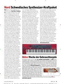 Titelbild der Ausgabe 153/2020 von Nord Schwedisches Synthesizer-Kraftpaket. Zeitschriften als Abo oder epaper bei United Kiosk online kaufen.