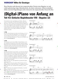 Titelbild der Ausgabe 160/2021 von (Digital-)Piano von Anfang an. Zeitschriften als Abo oder epaper bei United Kiosk online kaufen.