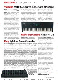 Titelbild der Ausgabe 169/2022 von Korg Hybrider Drum-Computer. Zeitschriften als Abo oder epaper bei United Kiosk online kaufen.