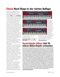Titelbild der Ausgabe 172/2023 von Clavia Nord Stage in der vierten Auflage. Zeitschriften als Abo oder epaper bei United Kiosk online kaufen.