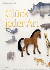 Titelbild der Ausgabe 5/2019 von gefühl des monats : vielfalt : Glück jeder Art. Zeitschriften als Abo oder epaper bei United Kiosk online kaufen.