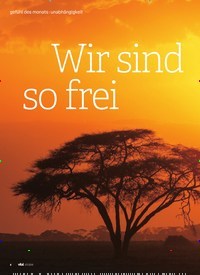 Titelbild der Ausgabe 7/2019 von Wir sind so frei. Zeitschriften als Abo oder epaper bei United Kiosk online kaufen.