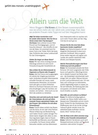 Titelbild der Ausgabe 7/2019 von Allein um die Welt. Zeitschriften als Abo oder epaper bei United Kiosk online kaufen.