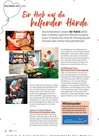 Titelbild der Ausgabe 6/2023 von Ein Hoch auf die helfenden Hände. Zeitschriften als Abo oder epaper bei United Kiosk online kaufen.