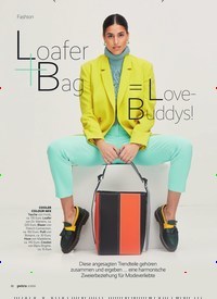 Titelbild der Ausgabe 5/2022 von Loafer+Bag = Love-Buddys!. Zeitschriften als Abo oder epaper bei United Kiosk online kaufen.