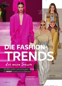 Titelbild der Ausgabe 10/2022 von DIE FASHION-TRENDS. Zeitschriften als Abo oder epaper bei United Kiosk online kaufen.