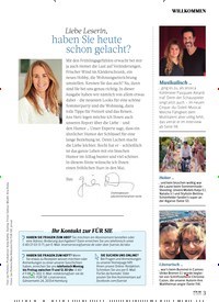 Titelbild der Ausgabe 11/2019 von Willkommen: Liebe Leserin, haben Sie heute schon gelacht?. Zeitschriften als Abo oder epaper bei United Kiosk online kaufen.