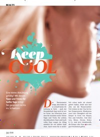 Titelbild der Ausgabe 16/2019 von Keep COOL. Zeitschriften als Abo oder epaper bei United Kiosk online kaufen.