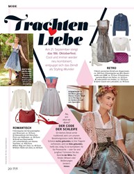 Titelbild der Ausgabe 20/2019 von Trachten Liebe. Zeitschriften als Abo oder epaper bei United Kiosk online kaufen.