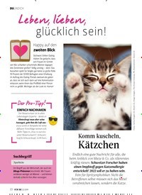 Titelbild der Ausgabe 22/2019 von DU UND ICH: Leben, lieben, glücklich sein!. Zeitschriften als Abo oder epaper bei United Kiosk online kaufen.
