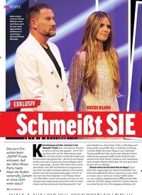 Titelbild der Ausgabe 23/2018 von EXKLUSIV: HEIDI KLUM: Schmeißt SIE Hayo raus?. Zeitschriften als Abo oder epaper bei United Kiosk online kaufen.