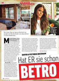 Titelbild der Ausgabe 23/2018 von DAVID & VICTORIA BECKHAM: Hat ER sie schon wieder: BETRO GEN?. Zeitschriften als Abo oder epaper bei United Kiosk online kaufen.