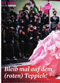 Titelbild der Ausgabe 38/2018 von LADY GAGA: Bleib mal auf dem (roten) Teppich!. Zeitschriften als Abo oder epaper bei United Kiosk online kaufen.