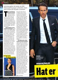 Titelbild der Ausgabe 18/2019 von RYAN REYNOLDS: Hater Blake betrogen?. Zeitschriften als Abo oder epaper bei United Kiosk online kaufen.