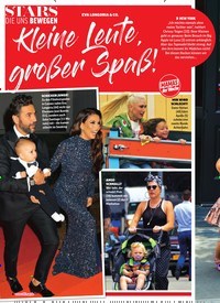 Titelbild der Ausgabe 23/2019 von STARS Die uns bewegen: Eva Longoria & Co.: Kleine Leute, großer Spaß!. Zeitschriften als Abo oder epaper bei United Kiosk online kaufen.