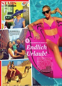 Titelbild der Ausgabe 28/2019 von CHIARA FERRAGNI, EVA LONGORIA & CO. Endlich Urlaub!. Zeitschriften als Abo oder epaper bei United Kiosk online kaufen.
