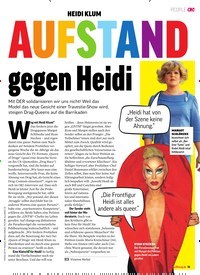 Titelbild der Ausgabe 28/2019 von HEIDI KLUM: AUFSTAND gegen Heidi. Zeitschriften als Abo oder epaper bei United Kiosk online kaufen.