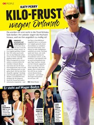 Titelbild der Ausgabe 38/2019 von OK PEOPLE: Katy Perry: Kilo-Frust wegen Orlando. Zeitschriften als Abo oder epaper bei United Kiosk online kaufen.