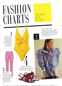 Titelbild der Ausgabe 22/2018 von FASHION CHARTS. Zeitschriften als Abo oder epaper bei United Kiosk online kaufen.