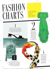 Titelbild der Ausgabe 31/2018 von FASHION CHARTS. Zeitschriften als Abo oder epaper bei United Kiosk online kaufen.