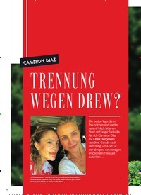 Titelbild der Ausgabe 31/2018 von TITELSTORY: CAMERON DIAZ: TRENNUNG WEGEN DREW?. Zeitschriften als Abo oder epaper bei United Kiosk online kaufen.