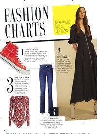 Titelbild der Ausgabe 33/2018 von FASHION CHARTS. Zeitschriften als Abo oder epaper bei United Kiosk online kaufen.