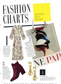 Titelbild der Ausgabe 36/2018 von FASHION CHARTS: DIESE WOCHE NEU IN DEN L ÄDEN. Zeitschriften als Abo oder epaper bei United Kiosk online kaufen.