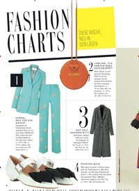 Titelbild der Ausgabe 47/2018 von FASHION CHARTS. Zeitschriften als Abo oder epaper bei United Kiosk online kaufen.