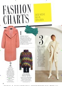 Titelbild der Ausgabe 50/2018 von FASHION CHARTS. Zeitschriften als Abo oder epaper bei United Kiosk online kaufen.