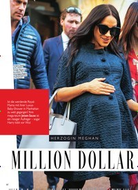 Titelbild der Ausgabe 10/2019 von TITELSTORY: HERZOGIN MEGHAN: MILLION DOLL AR BABY. Zeitschriften als Abo oder epaper bei United Kiosk online kaufen.