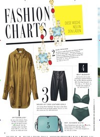 Titelbild der Ausgabe 40/2019 von FASHION CHARTS: DIESE WOCHE NEU IN DEN LÄDEN. Zeitschriften als Abo oder epaper bei United Kiosk online kaufen.