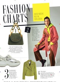 Titelbild der Ausgabe 43/2019 von FASHION CHARTS. Zeitschriften als Abo oder epaper bei United Kiosk online kaufen.