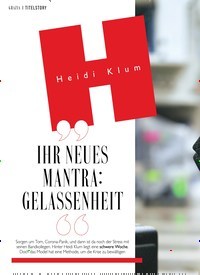 Titelbild der Ausgabe 13/2020 von TITELSTORY: Heidi Klum: ”IHR NEUES MANTRA: GELASSENHEIT“. Zeitschriften als Abo oder epaper bei United Kiosk online kaufen.