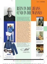 Titelbild der Ausgabe 6/2022 von REIN IN DIE JEANS (UND IN DIE WANNE). Zeitschriften als Abo oder epaper bei United Kiosk online kaufen.