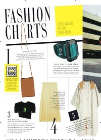 Titelbild der Ausgabe 11/2022 von FASHION CHARTS. Zeitschriften als Abo oder epaper bei United Kiosk online kaufen.