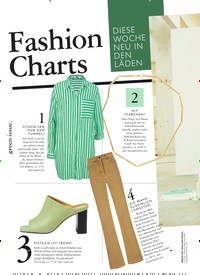 Titelbild der Ausgabe 16/2022 von Fashion Charts. Zeitschriften als Abo oder epaper bei United Kiosk online kaufen.