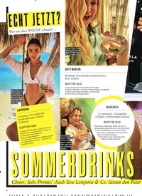 Titelbild der Ausgabe 35/2022 von SOMMERDRINKS der Stars. Zeitschriften als Abo oder epaper bei United Kiosk online kaufen.