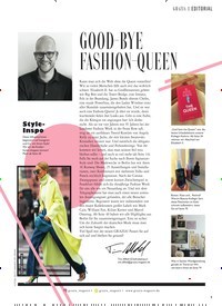 Titelbild der Ausgabe 38/2022 von GOOD-BYE FASHION-QUEEN. Zeitschriften als Abo oder epaper bei United Kiosk online kaufen.
