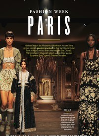 Titelbild der Ausgabe 42/2022 von FASHION WEEK PARIS. Zeitschriften als Abo oder epaper bei United Kiosk online kaufen.