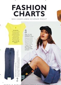 Titelbild der Ausgabe 13/2025 von FASHION CHARTS. Zeitschriften als Abo oder epaper bei United Kiosk online kaufen.