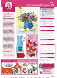 Titelbild der Ausgabe 19/2018 von Liebe Leserin, lieber Leser!. Zeitschriften als Abo oder epaper bei United Kiosk online kaufen.