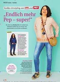 Titelbild der Ausgabe 21/2018 von Vorher – Nachher: Großes Umstyling von Lea und WITT weiden: „Endlich mehr Pep – super!“. Zeitschriften als Abo oder epaper bei United Kiosk online kaufen.