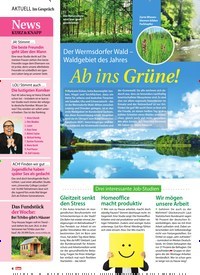Titelbild der Ausgabe 22/2018 von Im Gespräch: News Kurz & Knapp. Zeitschriften als Abo oder epaper bei United Kiosk online kaufen.