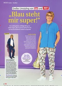 Titelbild der Ausgabe 27/2018 von Vorher – Nachher: Großes Umstyling von Lea und WITT weiden : „Blau steht mir super!“. Zeitschriften als Abo oder epaper bei United Kiosk online kaufen.