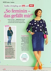 Titelbild der Ausgabe 28/2018 von Vorher – Nachher: Großes Umstyling von Lea und WITT: „So feminin – das gefällt mir!“. Zeitschriften als Abo oder epaper bei United Kiosk online kaufen.