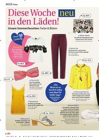 Titelbild der Ausgabe 33/2018 von Mode News: Diese Woche neu in den Läden!. Zeitschriften als Abo oder epaper bei United Kiosk online kaufen.