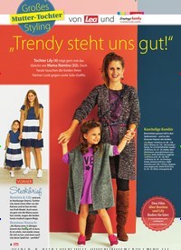 Titelbild der Ausgabe 38/2018 von Großes Mutter-Tochter Styling: „Trendy steht uns gut!“. Zeitschriften als Abo oder epaper bei United Kiosk online kaufen.