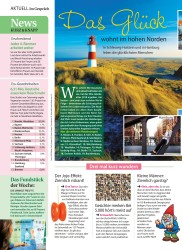 Titelbild der Ausgabe 44/2018 von Das Glück: wohnt im hohen Norden. Zeitschriften als Abo oder epaper bei United Kiosk online kaufen.