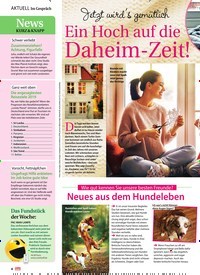 Titelbild der Ausgabe 46/2018 von Im Gespräch: News Kurz & Knapp: Schwer verliebt: Zusammenziehen? Achtung, Figurfalle. Zeitschriften als Abo oder epaper bei United Kiosk online kaufen.